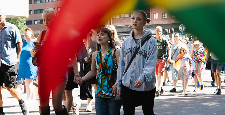 Paradebilder fra Oslo Pride 2024